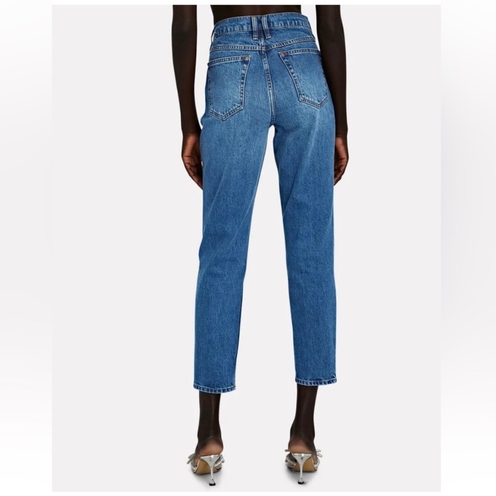 FRAME Denim High N Tight Tapered Leg Jeans Size 26 Blue Wash‎ High Rise - Picture 2 of 9